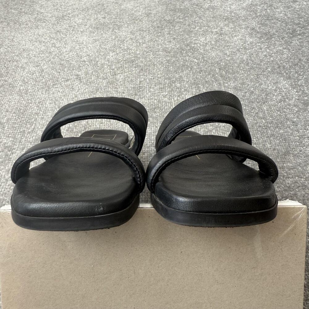 Dolce Vita Shoes Womens Size 9 Slide Sandals Made In Italy Double Strap Leather - Picture 8 of 9